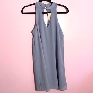 Francesca’s blue dress